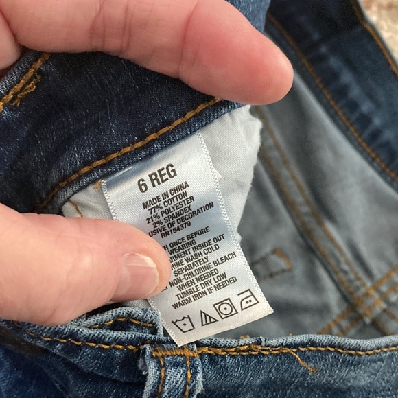 Aeropostale Dark Blue Women's Jeggings - Picture 2 of 4